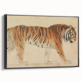 Realistic Tiger Art Print - Thomas Stothard Classical Realism Animal Canvas