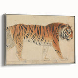 Realistic Tiger Art Print - Thomas Stothard Classical Realism Animal Canvas