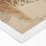 Realistic Tiger Art Print - Thomas Stothard Classical Realism Animal Canvas