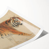 Realistic Tiger Art Print - Thomas Stothard Classical Realism Animal Canvas