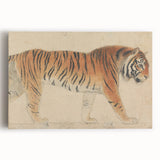 Realistic Tiger Art Print - Thomas Stothard Classical Realism Animal Canvas
