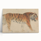 Realistic Tiger Art Print - Thomas Stothard Classical Realism Animal Canvas