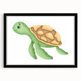 Adorable Turtle Boys Room Wall Art - Kids Wall Art Prints & Decor