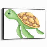Adorable Turtle Boys Room Wall Art - Kids Wall Art Prints & Decor