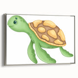Adorable Turtle Boys Room Wall Art - Kids Wall Art Prints & Decor