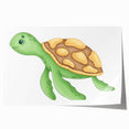 Adorable Turtle Boys Room Wall Art - Kids Wall Art Prints & Decor