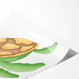 Adorable Turtle Boys Room Wall Art - Kids Wall Art Prints & Decor