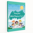 Kids Educational Wall Art - Creative Learning Playtime Poster
