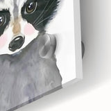 Cute Raccoon Nursery Wall Art – Baby Room & Kids Woodland Decor