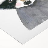 Cute Raccoon Nursery Wall Art – Baby Room & Kids Woodland Decor