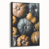 Black and white framed canvas depicting a vintage landscape scene, ideal for bedroom wall art.