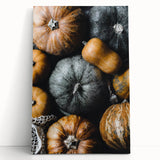 Large black and white stretched canvas of a tree in autumn, ideal for kitchen wall art or bedroom ambiance.
