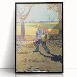 Large abstract wall art depicting colorful, swirling patterns on a framed acrylic, suitable for modern art wall decor.