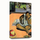 Paul Gauguin’s Brooding Woman - Modern Figurative Wall Art Print