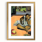 Paul Gauguin’s Brooding Woman - Modern Figurative Wall Art Print