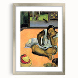Paul Gauguin’s Brooding Woman - Modern Figurative Wall Art Print