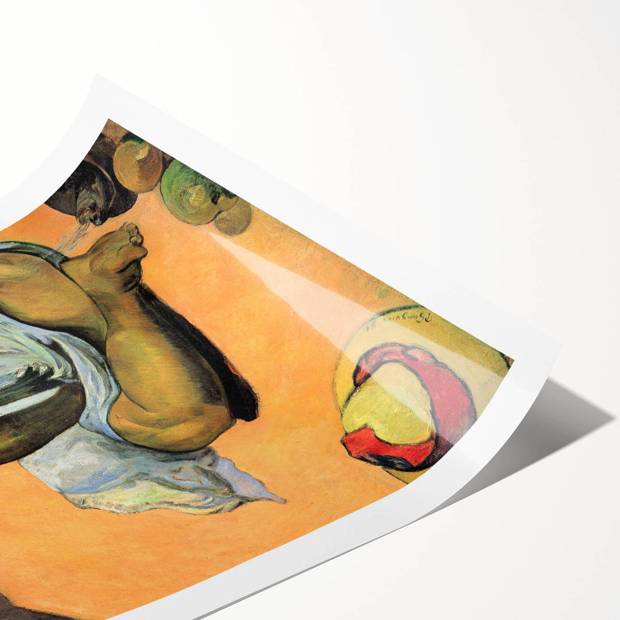 Paul Gauguin’s Brooding Woman - Modern Figurative Wall Art Print