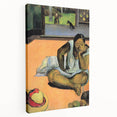 Paul Gauguin’s Brooding Woman - Modern Figurative Wall Art Print