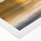 Vibrant rolled canvas depicting a stunning cliff landscape, showcasing rich colors and dramatic textures, ideal for enhancing home decor. Packaged securely in a durable cardboard tube for safe delivery.