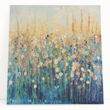 Elegant Dining Room Art Prints – Floral Impressionist Canvas