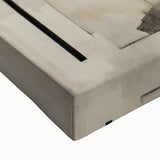 Elegant Abstract Living Room Wall Art – Black & Beige Fashion Canvas