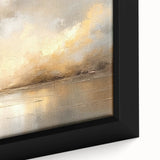 Close-up of a framed abstract landscape wall art piece showcasing vibrant colors and intricate textures, ideal for modern home decor. Perfect for art enthusiasts looking to enhance their living space.