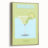 Framed canvas featuring a vintage poster of a landscape painting in black and gold tones, ideal for bedroom wall art.