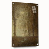 Edge of the Forest in Moonlight - Impressionist Landscape Art Print