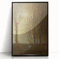 Edge of the Forest in Moonlight - Impressionist Landscape Art Print