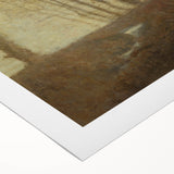 Edge of the Forest in Moonlight - Impressionist Landscape Art Print