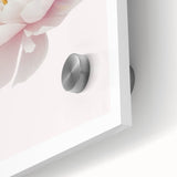 Elegant White Peony Floral Print - Girls Bedroom Wall Art