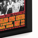 Def Leppard 1980s Concert Poster - Vintage Lakeland Art