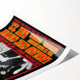 Def Leppard 1980s Concert Poster - Vintage Lakeland Art