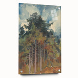 Autumn Forest Realism Art Print - Zolo Palugyay Nature-Inspired Canvas Art