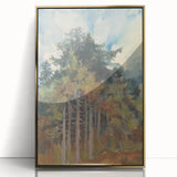 Autumn Forest Realism Art Print - Zolo Palugyay Nature-Inspired Canvas Art