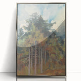 Autumn Forest Realism Art Print - Zolo Palugyay Nature-Inspired Canvas Art