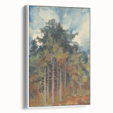 Autumn Forest Realism Art Print - Zolo Palugyay Nature-Inspired Canvas Art