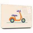 Minimalist Scooter Boys Room Wall Art - Kids Wall Art Prints