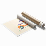 Minimalist Scooter Boys Room Wall Art - Kids Wall Art Prints