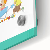 Educational Nursery Wall Decor - Playful Friendship Art