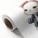 Stylish Bunny Nursery Wall Art – Baby Room & Kids Fashion Decor