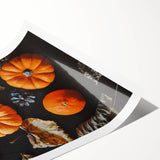 Extra large wall art featuring line art flowers in muted earth tones on a rolled canvas, ideal for large living room decor.