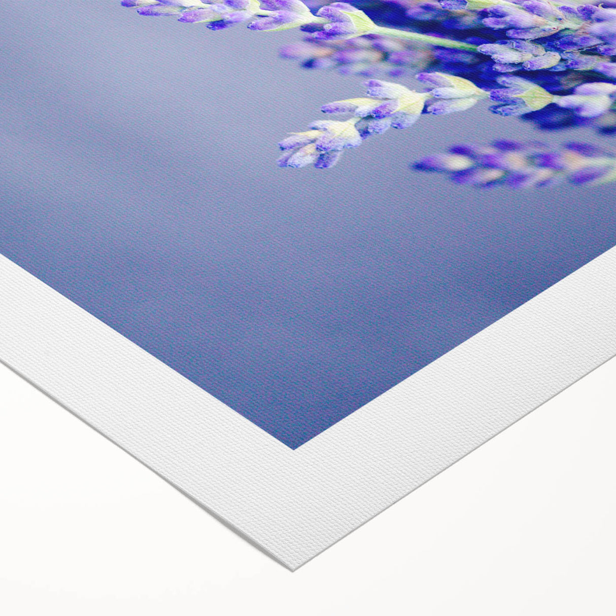 Art deco poster featuring a stylized spring scene in pastel shades on rolled canvas, suitable for dining room walls.