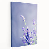 Spring-themed abstract art on stretched canvas featuring green and yellow tones, ideal for kitchen wall decor.