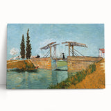 Black and white canvas print of Van Gogh's artwork, ideal for kitchen wall art.