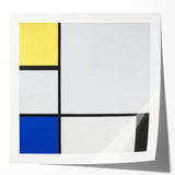 Modern Wall Art – Mondrian’s "Composition with Yellow, Blue, and Black" (1929)