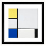 Modern Wall Art – Mondrian’s "Composition with Yellow, Blue, and Black" (1929)