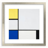 Modern Wall Art – Mondrian’s "Composition with Yellow, Blue, and Black" (1929)