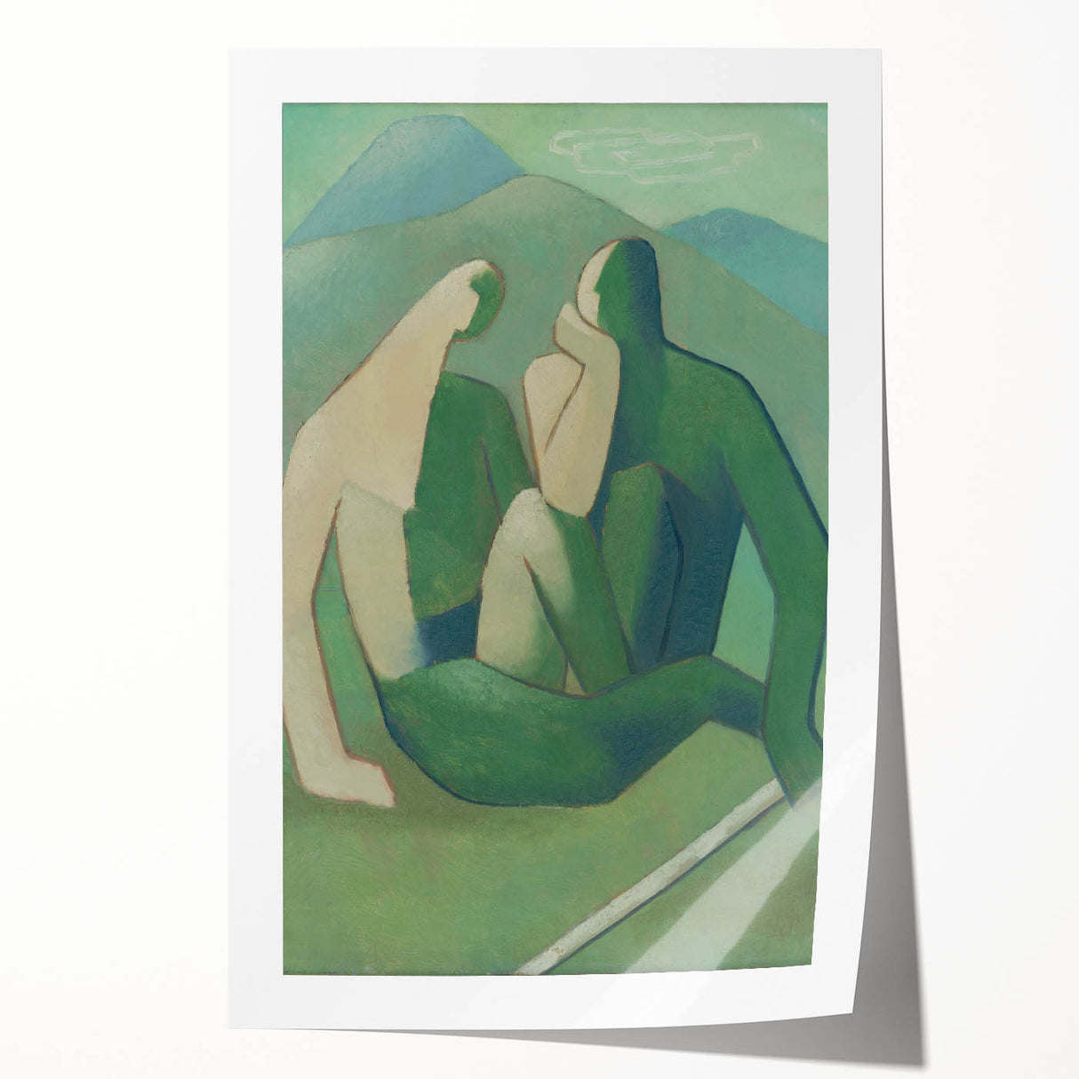Modern Abstract Figures - Bandits Wall Art by Mikuláš Galanda