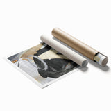 Modern Wall Art: Abstract Hand Sewing Machine with Industrial Flair